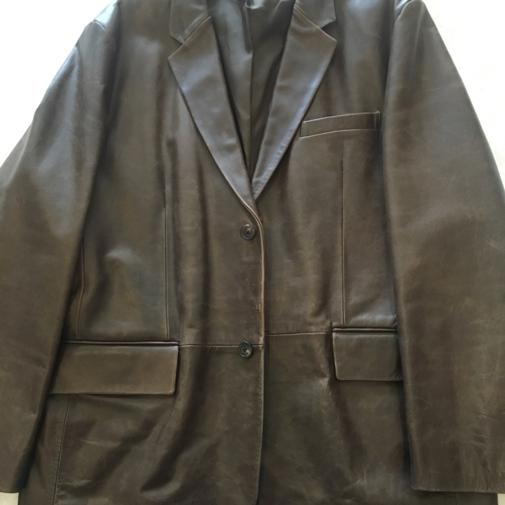Leather Sport Coat